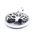 thumbnail image 1 of Natural Round Gem Stone Kabbalah Tree of Life Necklaces Pendants, 1 of 6