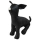 thumbnail image 3 of Maniquíes de perro de cuero sintético, maniquí de exhibición de ropa para mascotas, suministros para mascotas, modelos de perros Talla S Negro, 3 of 9