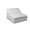 MultiColor, variant on Cloud Puff Slipcovered Armless Sofa Sectional Modular Chair - Performance White