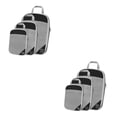 thumbnail image 1 of Bewildely Compression Packing Cubes Lightweight Accessing Items Easily Breathable Negro 3 piezas 2Conjunto, 1 of 1
