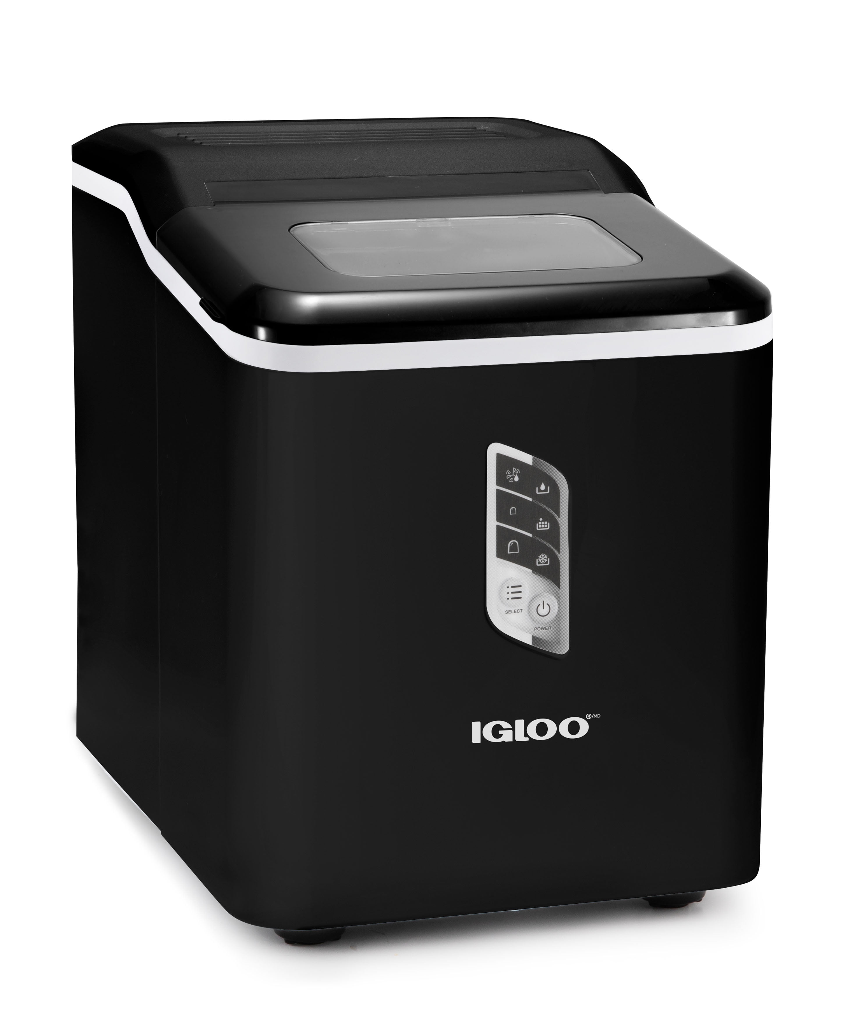 Igloo Automatic Ice Maker, Self- Cleaning, Countertop Size, 26 Pounds in 24  Hours, Cubes 7 Minutes, LED Control Panel, Scoop Included, Perfect for  Water Bottles, Mixed Drinks, Stainless Steel - Yahoo Shopping