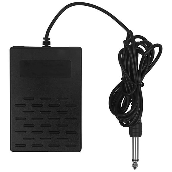 Keyboard Pedal Professional Sustain Foot Pedal 6.35mm Nonslip Electric Piano Sustain Pedal