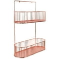 thumbnail image 4 of HEALEEP Bathroom Decor No Punching Rack 32X25X9.2CM Rose Gold, 4 of 8