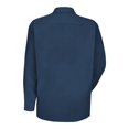 thumbnail image 2 of Red Kap Specialized Pocketless Long Sleeve Workshirt SP16 Navy 5XL, 2 of 4