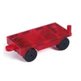 thumbnail image 2 of Juego de ruedas de camión de coche magnético, bloques magnéticos, azulejos magnéticos, Juguetes de bloques de construcción para niños y niñas, 2 of 8