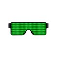 thumbnail image 2 of LED Customizable Bluetooth Glasses for Party, APP Control LED Display Smart Glasses, USB Rechargeable Glasses for Nightclub, Festivals, 2 of 6