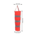 thumbnail image 4 of Miangastore 1Set Red Windsock for Homeowners and Wind Direction Measurement 23.58x7.07x3.93In, 4 of 9