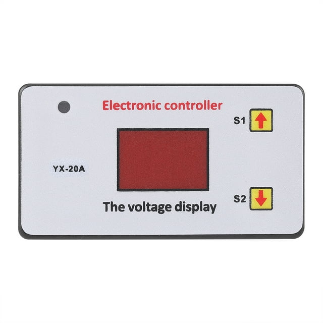 Controlador de carga de bajo voltaje, 1 pieza Controlador de carga de batería de almacenamiento automático de bajo voltaje Placa controladora de carga de bajo voltaje El mejor de su clase