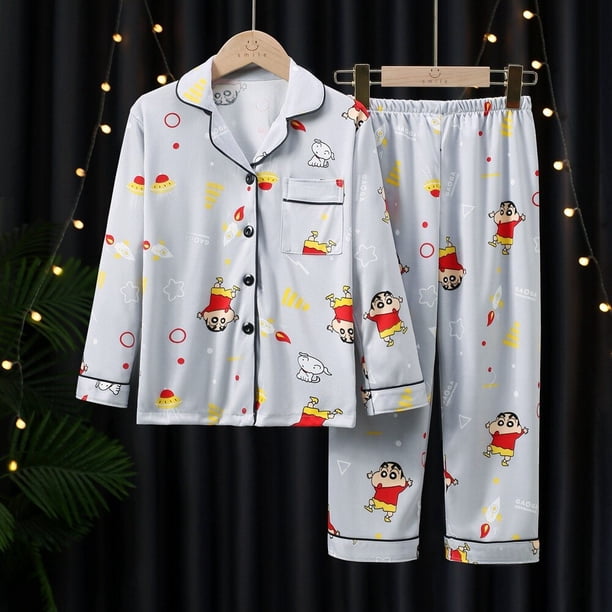 Spiderman Marvels Pijamas para niños Niños Ropa de algodón Pantalones Conjunto Ropa de dormir de dibujos animados Pijamas para niños para niñas Trajes Niño Pyjama10 altura 105-115 cm zhangmengya CONDUJO