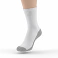 thumbnail image 3 of Premium Work Crew Socks for Men – Cushioned, Moisture Wicking, Reinforced Heel & Toe – 10 Pair Pack, 3 of 6