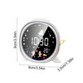 thumbnail image 3 of PEONAVET Plastic clock LCD Screen Intelligent Student Desktop Clock Alarm Clock Night Light Children's Small Night Light Electronic Alarm Clock, 3 of 6