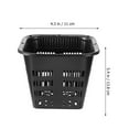 thumbnail image 2 of PENIKOKO 10Pcs Plant Grow Basket Black Mesh Plastic Root Control Pots Durable for Garden Use, 2 of 8