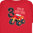 thumbnail image 4 of Inktastic Monster Truck How I Roll 3rd Birthday Boys Long Sleeve Toddler T-Shirt, 4 of 5