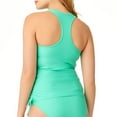 thumbnail image 3 of Maternity Tankini Swimsuit Swimsuit Top With Ruched Sides & Adjustable Ties, 3 of 5