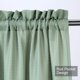 thumbnail image 3 of NANAN Cortinas cortas con textura de gofre para baño, cubierta impermeable para ventana de cocina, 30.0 x 30.0 in, color salvia, juego de 2, 3 of 7