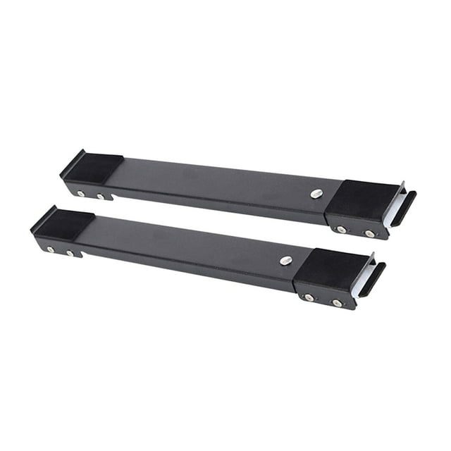 GUOOL Appliance Rollers Mobile Base Extendable Heavy Duty Stand Universal Mover Easily Black Directional