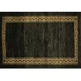 thumbnail image 1 of Ahgly Company Indoor Rectangle Abstract Brown Modern Area Rugs, 7' x 10', 1 of 4