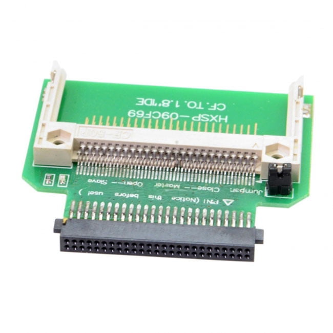 FVH CF Compact Flash Memory Card to 50pin 1.8 Inch IDE Hard Drive SSD