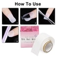 thumbnail image 5 of Adhesive Silk Nail Wraps Protector Fiberglass Reinforce Nail Tools, 5 of 5