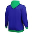 thumbnail image 3 of Men's Mitchell & Ness Royal/Green Seattle Seahawks Big & Tall Big Face Pullover Hoodie, 3 of 3