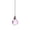 Pink, variant on HCTSHG Ceiling Fan Pull Chain, Clear Crystal Light Chain Extension, 22'' Fan Connector Chain Ornament for Ceiling Fans and Light Fixtures