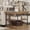 Brown, variant on iNSPIRE Q Cabana Industrial End Table with Shelf, Brown