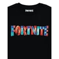 thumbnail image 3 of Fortnite Boys Logo, Crew Neck, Short Sleeve, Graphic T-Shirt, Sizes 8-18, 3 of 3