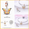 thumbnail image 3 of Charms 2023 Nuevo 925 Serie De Oro De Plata Esterlina Mariposa Encantos De Abeja Abalorios Compatible Con Pandora 925 Pulseras Originales DIY Joyería, 3 of 4
