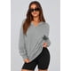 thumbnail image 2 of Sudadera PRETTYGARDEN Otoño 2025 para Mujer Media Cremallera Gris XL, 2 of 8