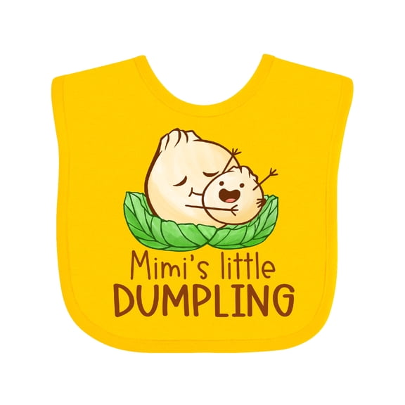 Inktastic Mimi's Little Dumpling Boys or Girls Baby Bib