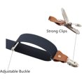 thumbnail image 4 of Timiot Men’s Y-Back 4 Metal Clip Elastic Wide Suspenders Perfect For Both Casual&Formal, 4 of 4