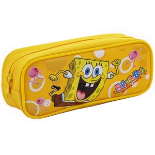 JOYFUL Pencil Box with Pin Ball Game, SpongeBob Pencil Box for Kids, Yellow  Color, Fun & Learn - Joyful Plastic