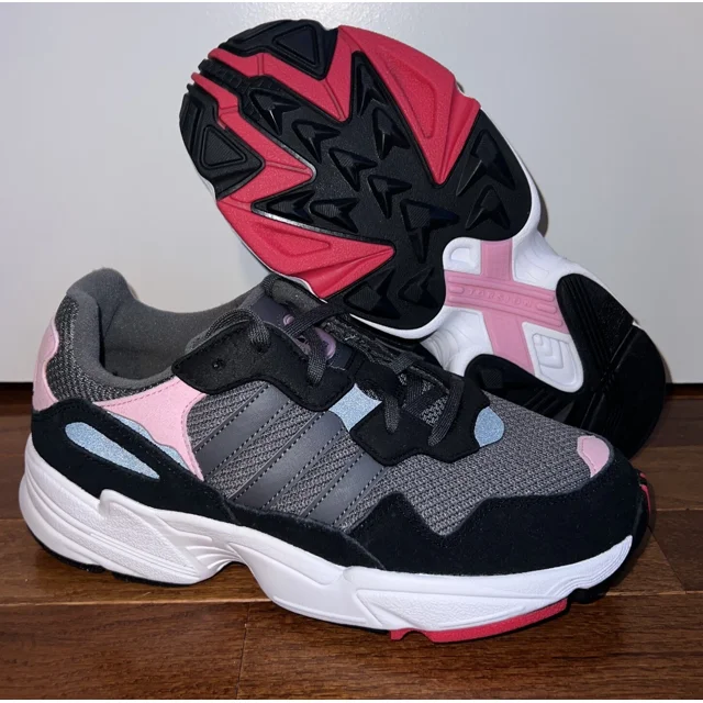 Adi-das Yung-96 Mens Sneakers Suede Multicolor Size 5.5 Trainers Shoes F35274 NEW