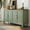 Modern-Green, variant on CBJCBJ Mid-Century 58'' Wood 4 Door Sideboard Buffet Cabinet for Living Dining & Bedroom (Brown)