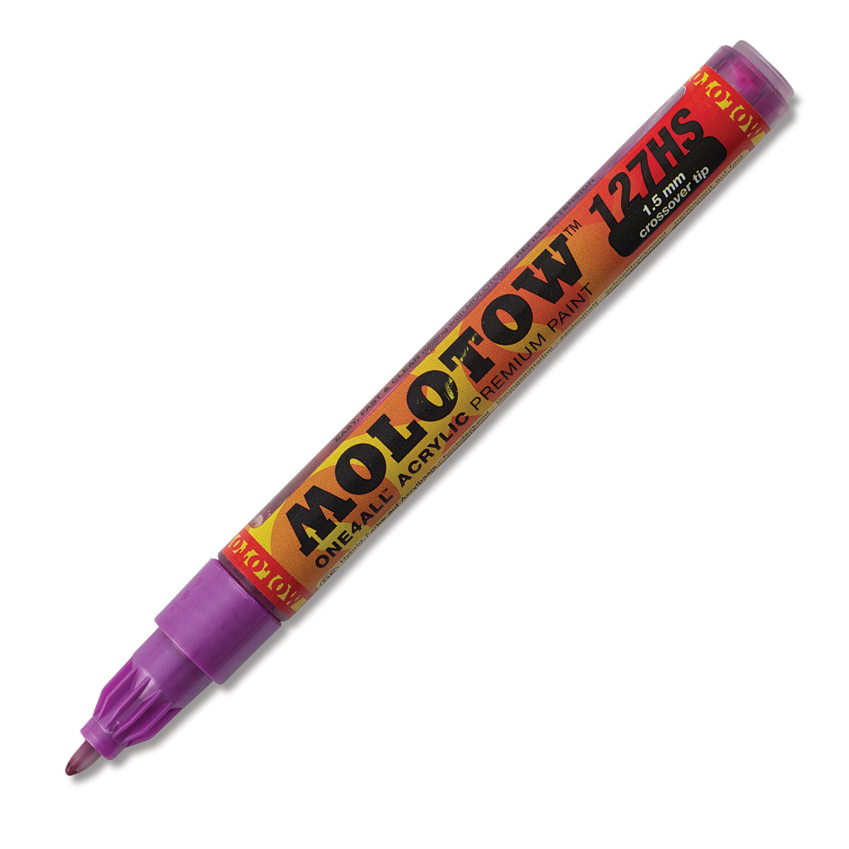 Molotow One4All 127HS Farbmarker – Metallic Pink, 2 Mm Spitze, Hochpigmentiert Für Kunst & Design
