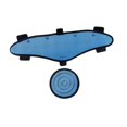 thumbnail image 1 of koolsoo Doublure de Casque Rigide Doublure Rafraîchissante de Casque Rigide pour Activités Industrielles de Plein Air Bleu, 1 of 9