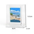 thumbnail image 3 of YAOMOBB Instant Camera Photo Frame Clear Double sided Photo Frame with Heavy Duty Base 3 Inch Instant Camera Photo Display for Desktop, 3 of 6