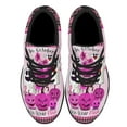 thumbnail image 2 of BreaStCancer Awareness In October We Wear Pink Shoes Sneakers Black Size 3.5, 2 of 7