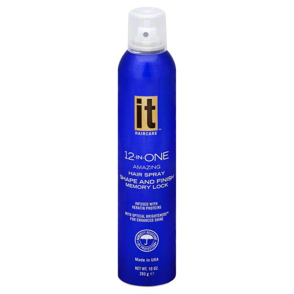 It Haircare 12inOne Shape and Finish Memory Lock Hair Spray, 10 oz