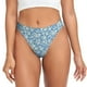 thumbnail image 1 of Fotbe Floral Retro Style Tanga Sin Costuras para Mujer con Estampado – Panties Invisibles, Transpirables y Cómodos para Uso Diario-4X-Large, 1 of 6