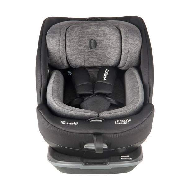 Autoasiento Lifestyle By Infanti I-Hero I-size Negro con Gris