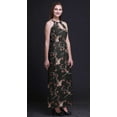 thumbnail image 2 of Bimba Bird Ladies Sleeveless Long Print Maxi Dress with Side Slits Summer Wear-Large, 2 of 6