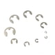 thumbnail image 4 of Circulo Irfora 120PCS 304 Juego de surtido de clips en E de acero inoxidable M1.5-10 Juego de anillos de retención externos de circlip Irfora Circulo, 4 of 6
