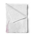 thumbnail image 2 of Leaf Soft Flannel Fleece Throw Blanket, Skeleton Spring Flowers with Contemporary Theme Fantasy Fashion Image, Cozy Plush for Indoor and Outdoor Use, 50" x 70", Pink Purple, by Ambesonne, 2 of 5