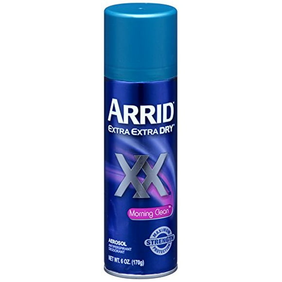 Arrid XX Spray Anti-Transpirant et Déodorant Matinal Propre 6 Onces