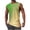 Green, variant on TAGOLD Mens Summer Round-Neck Tank Top Gradient Print Pullover Fitness Casual Wear Top