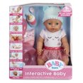thumbnail image 1 of BABY born Interactive Baby Doll- Blue Eyes, 1 of 6
