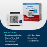 OMRON 3 Series Wireless Wrist Blood Pressure Monitor and Wrist Cuff for Home Use