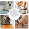 thumbnail image 4 of Unique Bargains Bol pour Animaux en Forme de Chat pour Camping Intérieur et Extérieur PP Blanc, 4 of 4