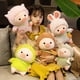 thumbnail image 2 of Juguete de peluche de cerdo de 28/38CM para niños, juguete suave creativo, conejo, dinosaurio, oveja, oso, regalo de cumpleaños zhangyuxiang LED, 2 of 2